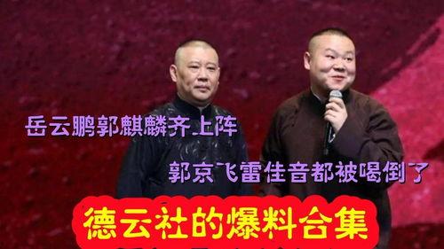 德云社爆料合集视频,笑料百出，揭秘相声界的幕后故事